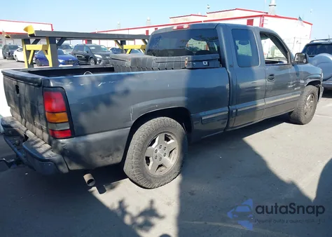 2002 Chevrolet Silverado 1500 Lt из США, поврежденный, VIN 2GCEC19T121118422